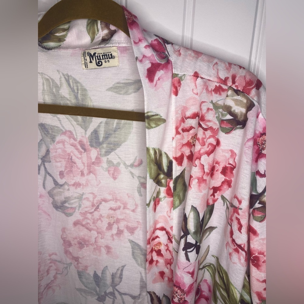 Show Me Your MuMu Floral Bathrobe - Picture 6 of 8